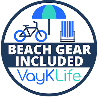 Beach gear included logo