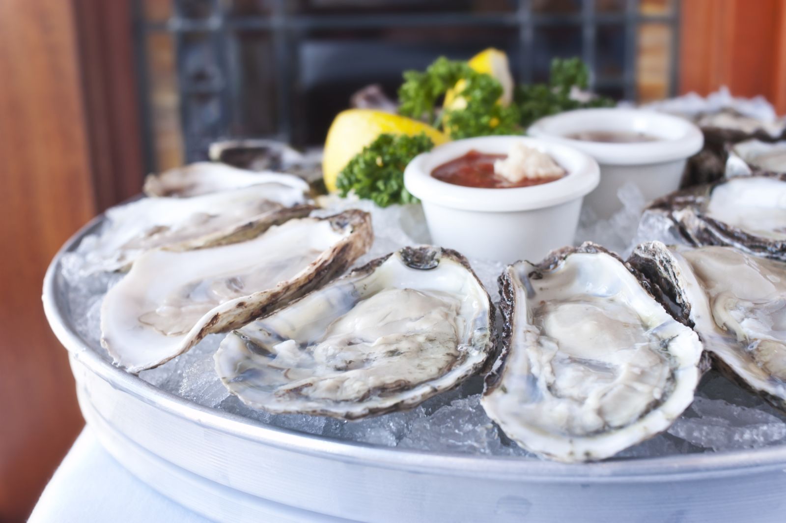 Enjoy raw oysters at this Surfside Beach restaurant.