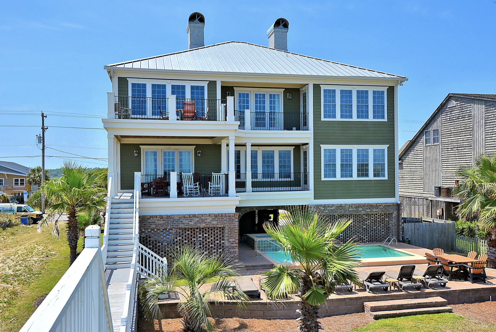 A Garden City Beach vacation rental with a private pool